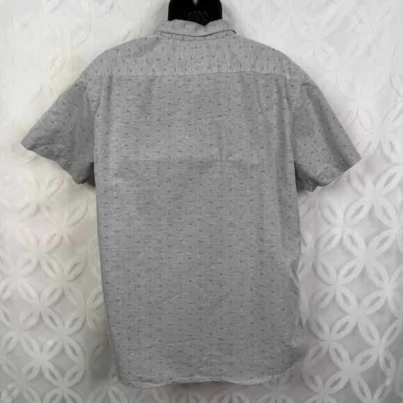 Molokai Surf‎ Aloha Gray Cotton Short Sleeve Shirt Mens Size XL - Picture 2 of 7